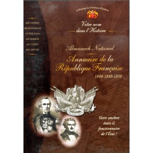 Annuaire de la R&eacute;publique Fran&ccedil;aise 1848-1849-1850 (Cd-Rom)