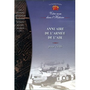 Annuaire de l'Arm&eacute;e de l'Air pour 1936 (Cd-Rom)
