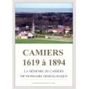 Camiers 1619 &agrave; 1894 La m&eacute;moires de Camiers Dictionnaire g&eacute;n&eacute;alogique