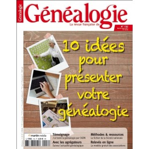 Revue Fran&ccedil;aise de G&eacute;n&eacute;alogie N&deg;192 - F&eacute;vrier Mars 2011