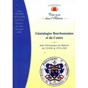 G&eacute;n&eacute;alogies Bourbonnaises et du Centre (Cd-Rom)