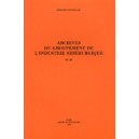 Archives du groupement de l'industrie sid&eacute;rurgique 66 AS