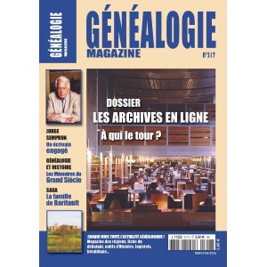 G&eacute;n&eacute;alogie Magazine N&deg; 317