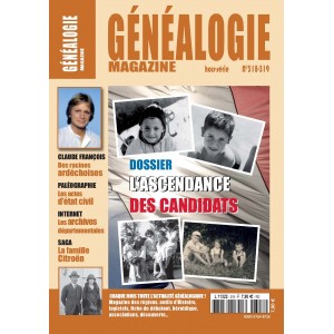 G&eacute;n&eacute;alogie Magazine N&deg; 318-319