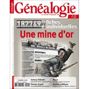 Revue Fran&ccedil;aise de G&eacute;n&eacute;alogie N&deg;199 - Avril Mai 2012