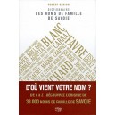 Dictionnaire des noms de famille de Savoie