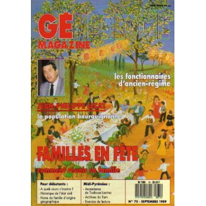 G&eacute;n&eacute;alogie Magazine n&deg; 075 &ndash; septembre 1989