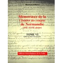 M&eacute;moriaux de la chambre des comptes de Normandie XIV&deg;-XVII&deg; si&egrave;cles Tome 6