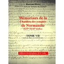 M&eacute;moriaux de la chambre des comptes de Normandie XIV&deg;-XVII&deg; si&egrave;cles Tome 7