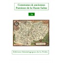 Noms des communes et anciennes paroisses de France : La Haute Sa&ocirc;ne