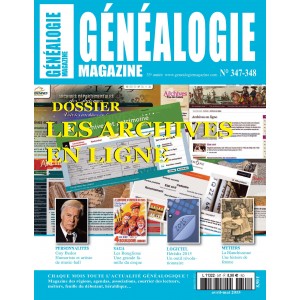 G&eacute;n&eacute;alogie Magazine N&deg; 347-348