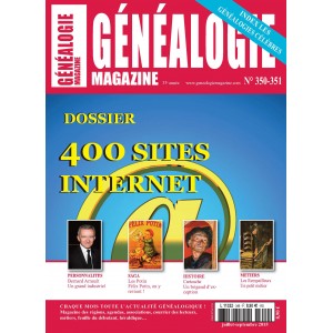 G&eacute;n&eacute;alogie Magazine N&deg; 350-351