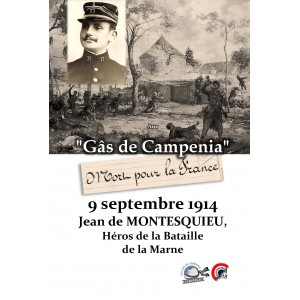 Jean de MONTESQUIEU, H&eacute;ros de la Bataille de la Marne