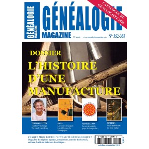 G&eacute;n&eacute;alogie Magazine N&deg; 352-353