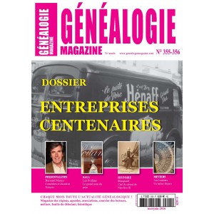 G&eacute;n&eacute;alogie Magazine N&deg; 355-356