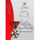 Etat G&eacute;n&eacute;ral de la L&eacute;gion d'Honneur (De l'origine &agrave; l'Empire)  (Cd-Rom PC)