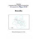 Communes d'hier communes d'aujourd'hui "la Belgique" : R&eacute;gion Bruxelles capitale