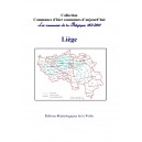 Communes d'hier communes d'aujourd'hui "la Belgique" : Province de Li&egrave;ge
