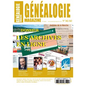 G&eacute;n&eacute;alogie Magazine n&deg; 362-363