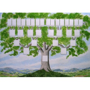 Arbre ascendant 5 g&eacute;n&eacute;rations - Campagne