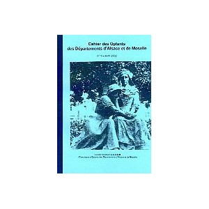 Cahier des optants des d&eacute;partements d'Alsace et de Moselle N&deg; 1