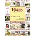 Histoire & Soci&eacute;t&eacute;s du N&deg; 01 AU N&deg; 50