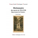 Dictionnaire des morts de 1914-1918  D&eacute;partement du Finist&egrave;re