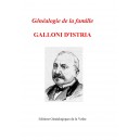 G&Eacute;N&Eacute;ALOGIE DE LA FAMILLE DE GALLONI D'ISTRIA