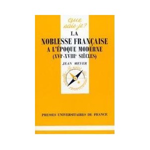 La noblesse Fran&ccedil;aise