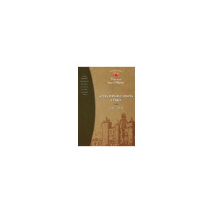 Actes d'Insinuations &agrave; Paris (1539- 1559)  (Cd-Rom)