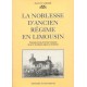 La noblesse d'ancien régime en Limousin